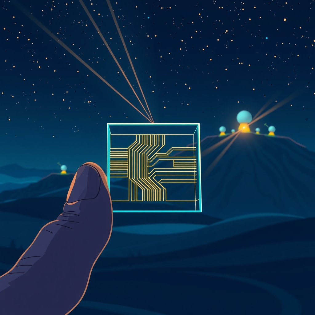 Glass photonic chip combines light from CHARA Array telescopes in first on-sky test