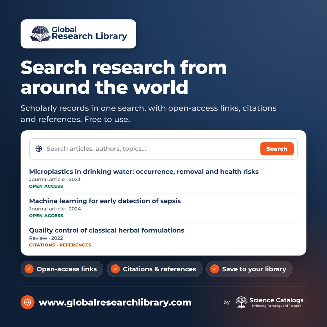 Global Research Library: find the open-access version